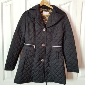 Laundry by Shelli Segal LA 3/4 Quilted Jacket